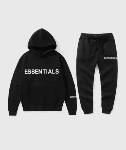 Essentials Fear Of God Black Tracksuit