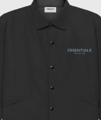 Essentials Fear Of God Bomber Black Jacket