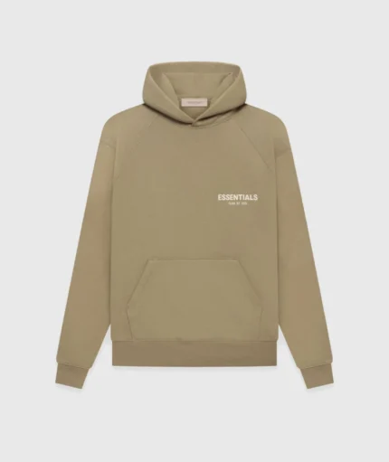 Essentials Fear of God Brown Hoodie