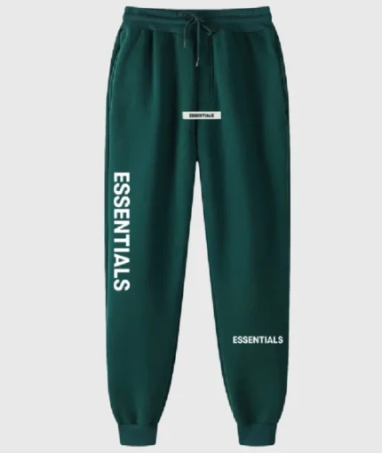 Essentials Fear of God Green Sweatpant