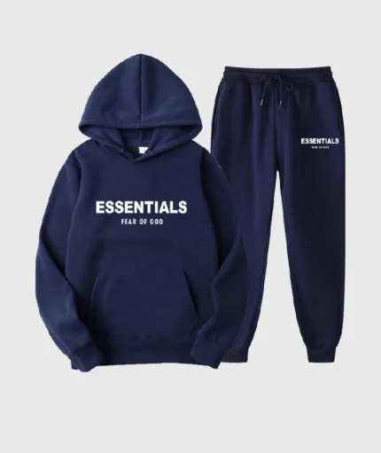 Essentials Fear of God Navy Tracksuit