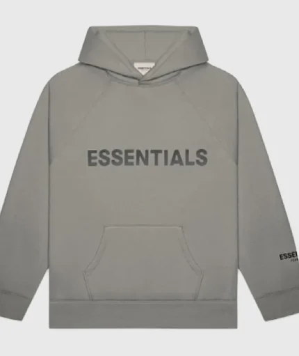 Essentials Fear Of God Oversized Grey Hoodie