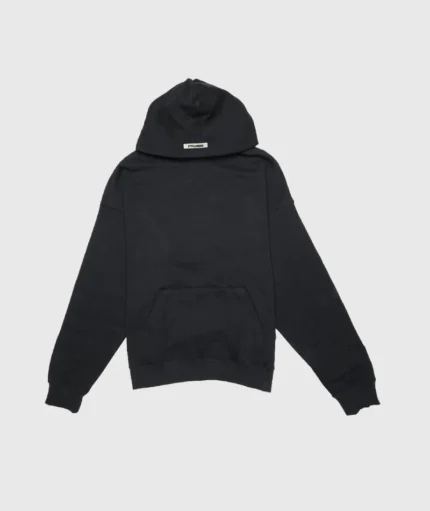 Essentials 3M Logo Pullover Black Hoodie