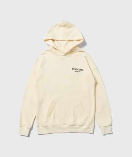 Fear Of God Essentials Star Beige Hoodie