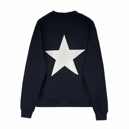 Essentials Fear Of God Star Black Sweatshirt