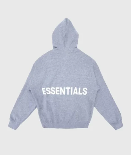 Essentials Graphic Pullover Grey Hoodie