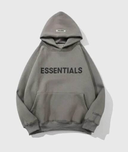 Essentials Dark Grey Hoodie